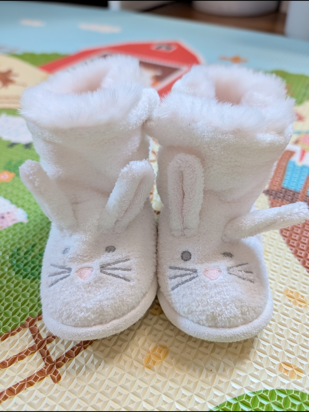 The Little White Company Bunny Slippers